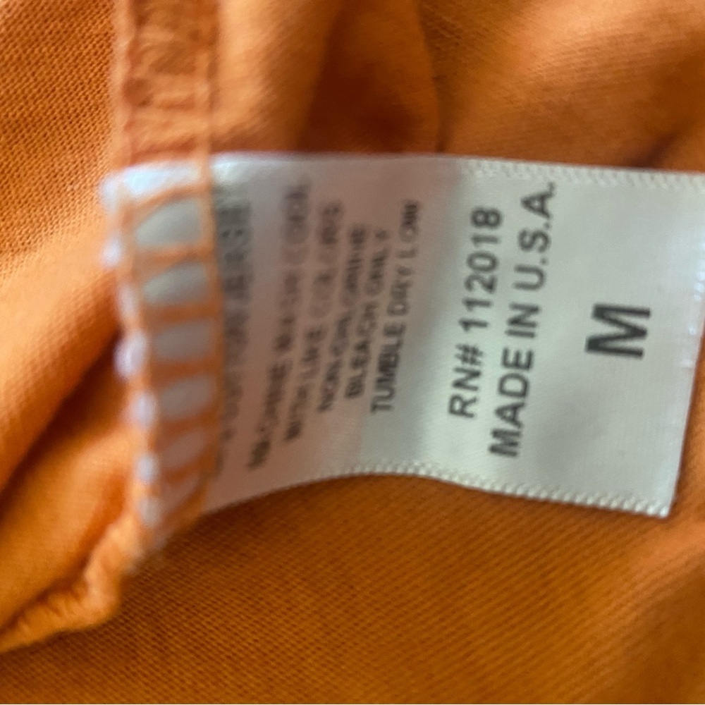Tropical Vibes Orange Tee - Picture 6 of 6